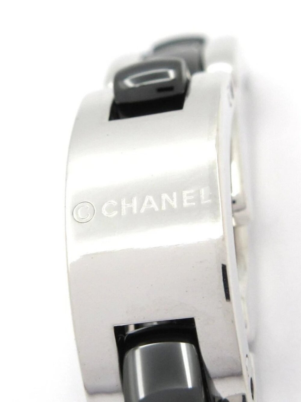 CHANEL Ultra Ring - 18K White Gold Black Ceramic Ring - Picture 5 of 7
